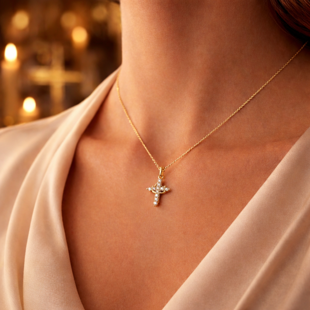 The Royal Daughter Cross Necklace