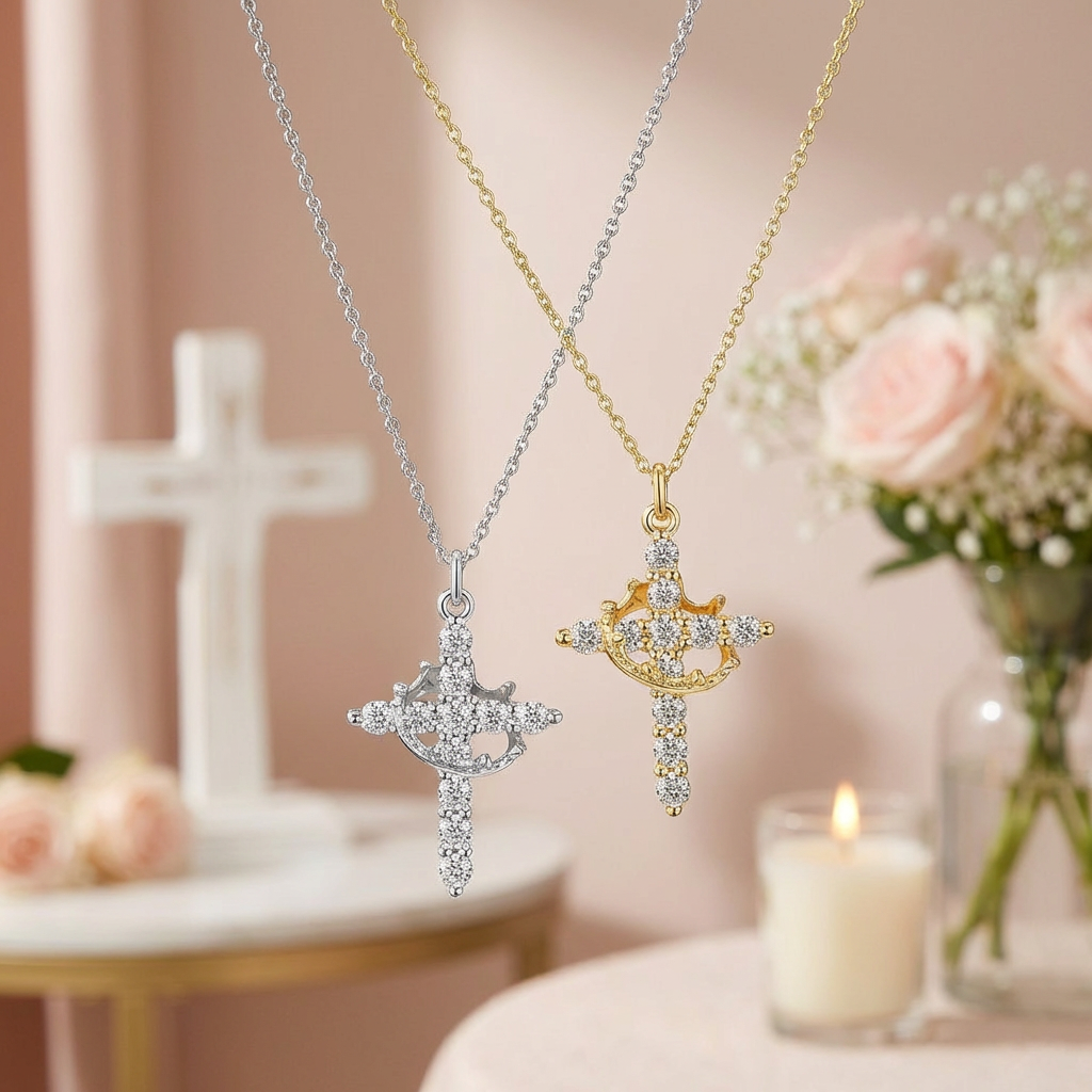 The Royal Daughter Cross Necklace
